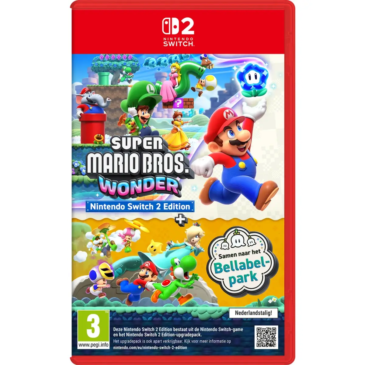 Nintendo Super Mario Bros. Wonder Nintendo Switch 2 Edition, vue de face