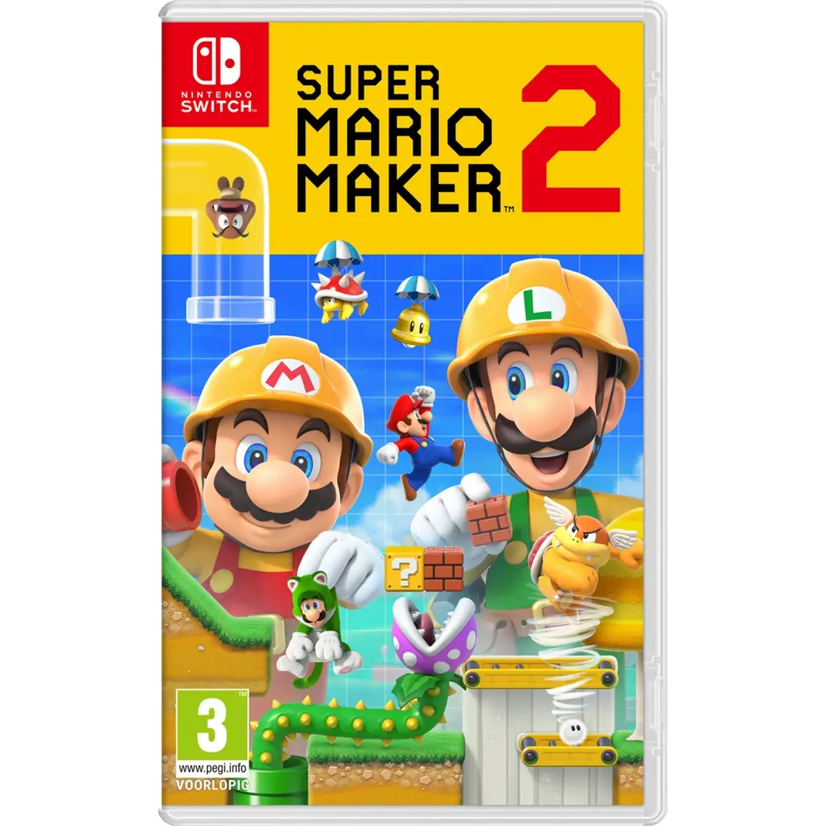 Nintendo Super Mario Maker 2 Nintendo Switch, vue de face
