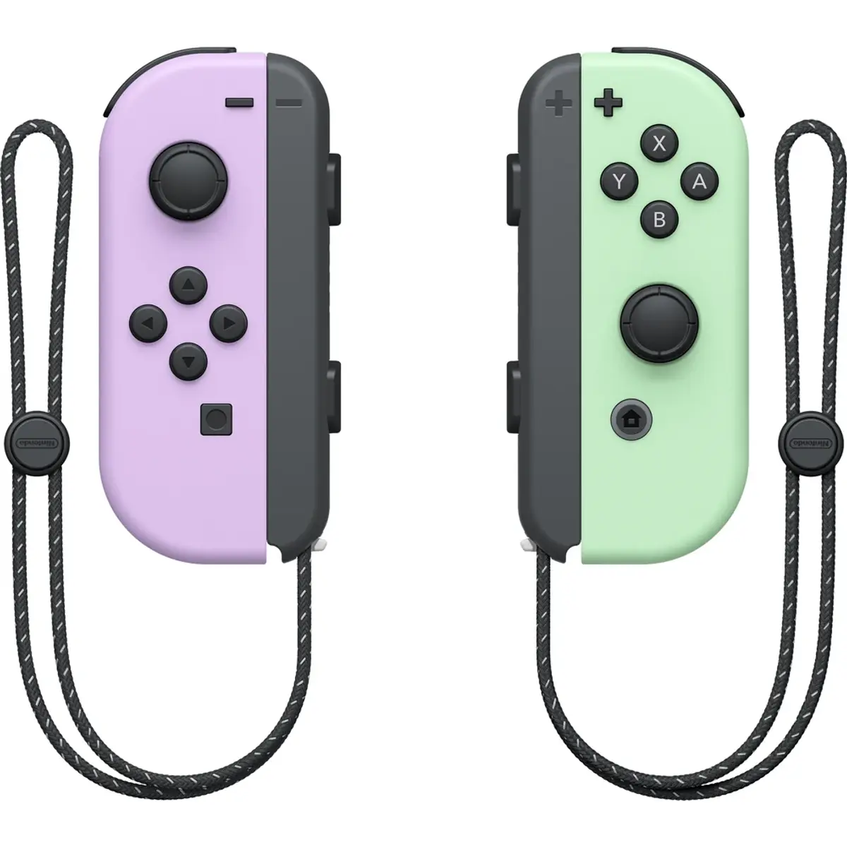 Nintendo Switch Joy-Con Pastel Set Violet/Vert, coloris Violet / Vert, vue de face