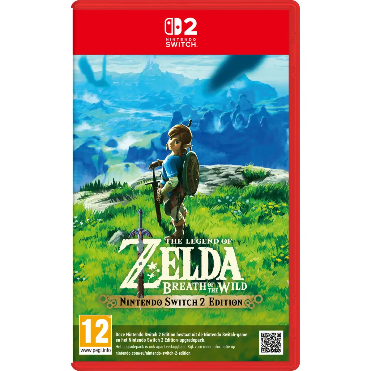 Nintendo The Legend of Zelda: Breath of the Wild Nintendo Switch 2 Edition, vue de face
