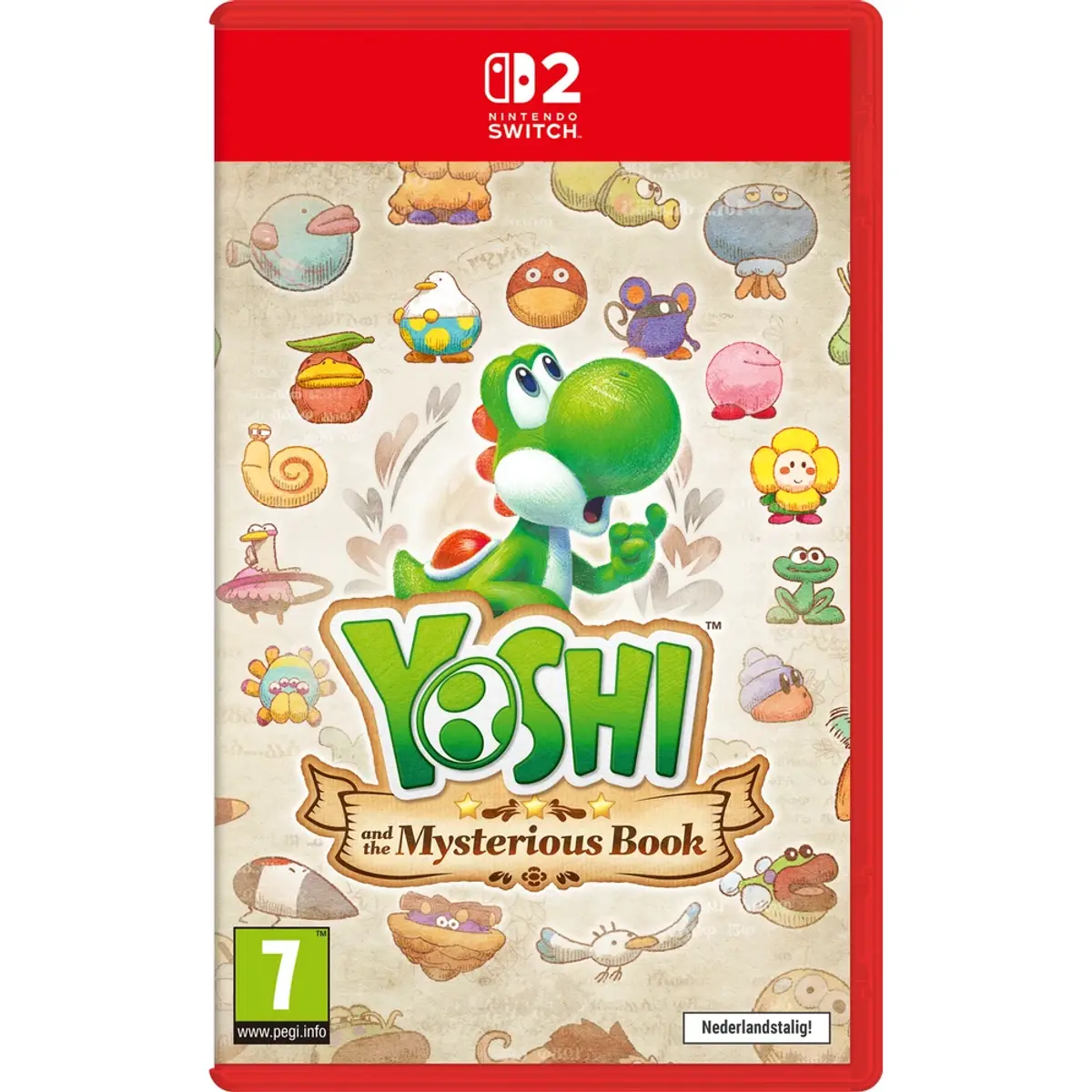 Nintendo Yoshi and the Mysterious Book Nintendo Switch 2, vue de face