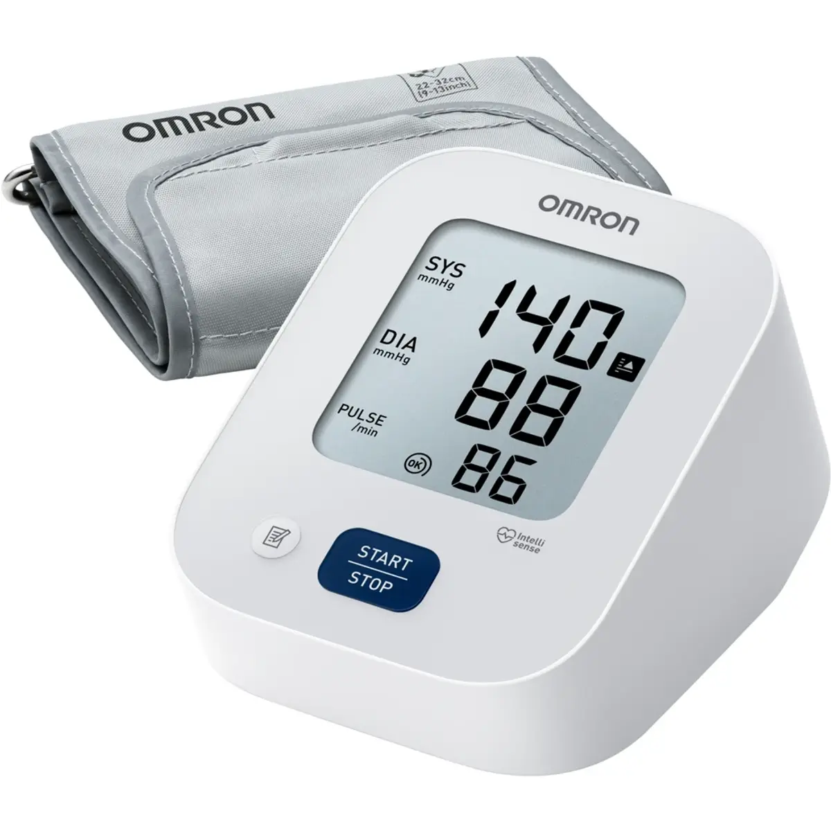 Omron X2 Essential, coloris Blanc, vue de face