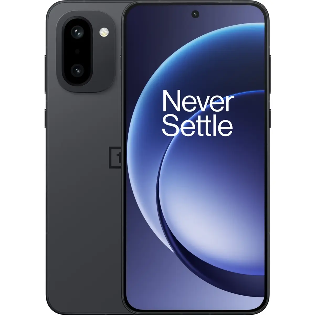 OnePlus 15R 512 Go Noir 5G, coloris Noir, vue de face