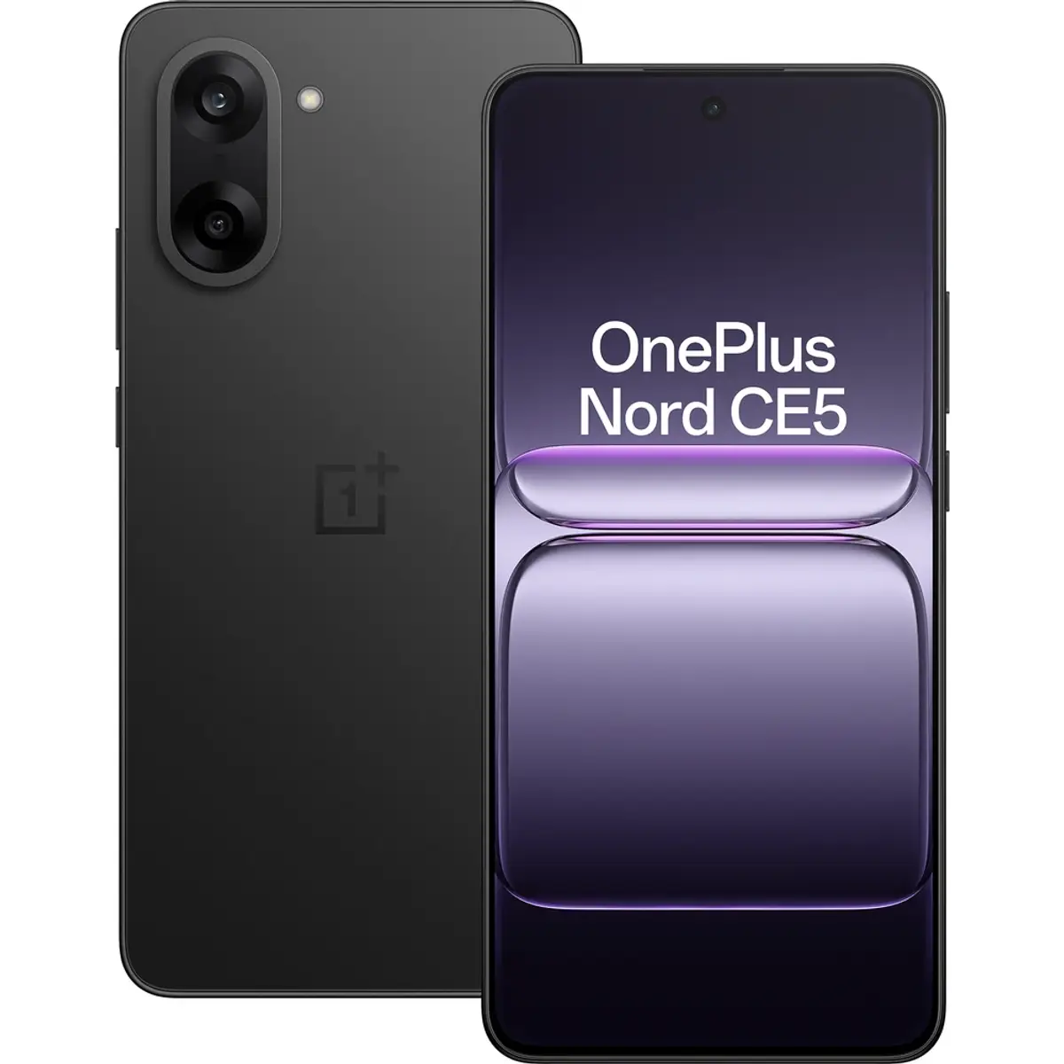 OnePlus Nord CE 5 5G, coloris Noir, vue de face