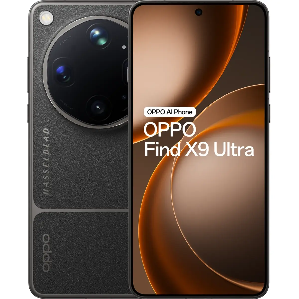 OPPO Find X9 Ultra 5G, coloris Gris, vue de face