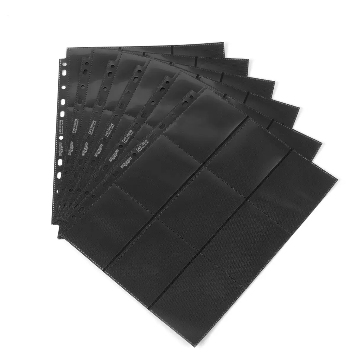 Pack 10 Feuilles Rangement Cartes - Epic Forge - Noir — Autres cartes et TCG
