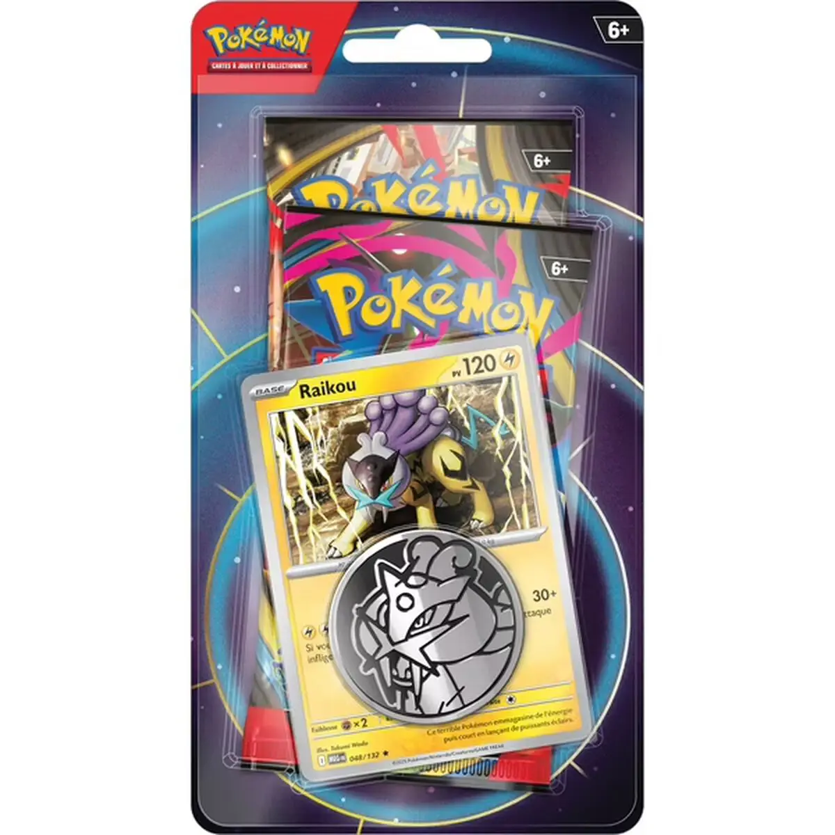 Pack 2 Boosters - Pokemon - Raikou — Pokémon TCG