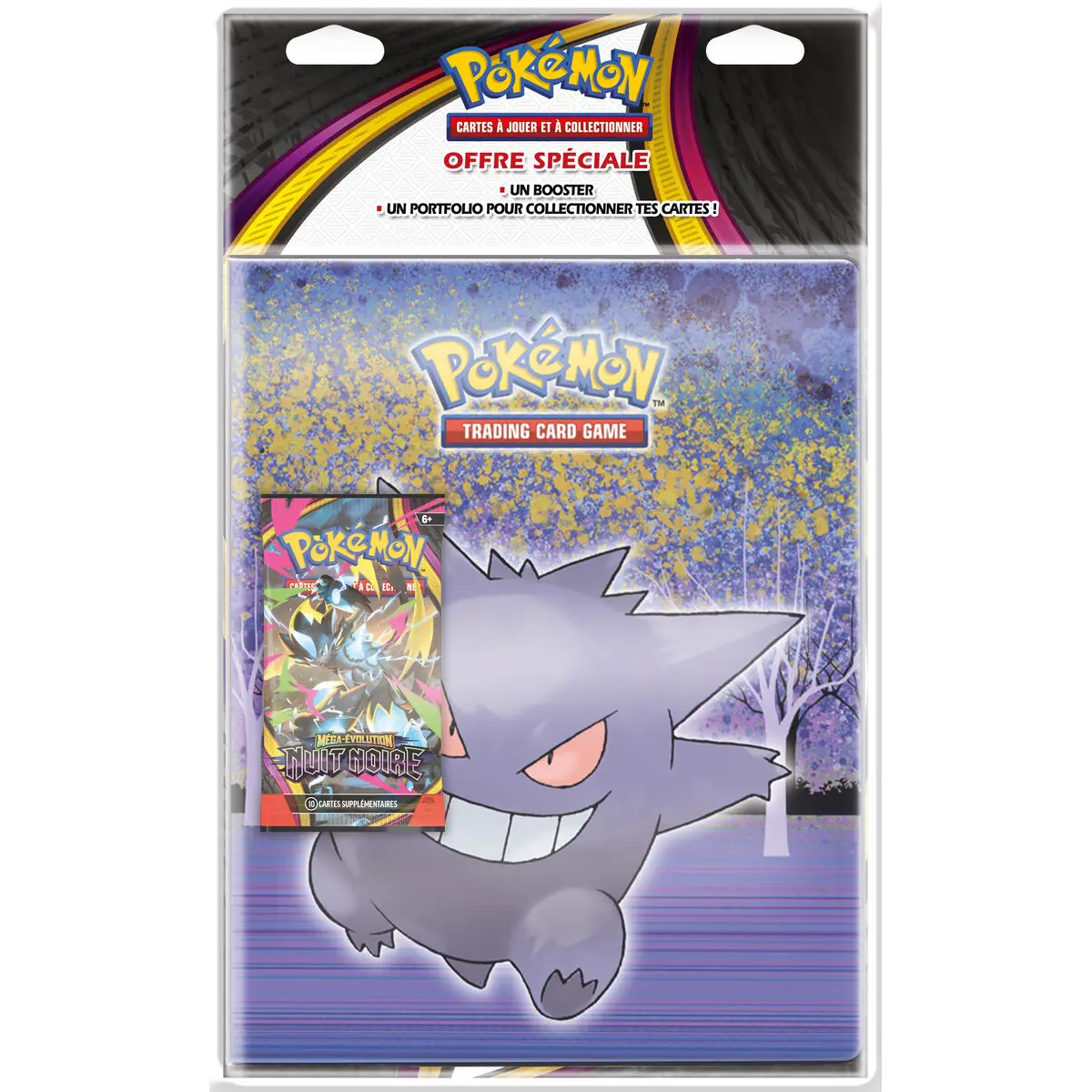 Pack Portfolio Boosters - Pokemon - Me 05 Nuit Noire — Pokémon TCG