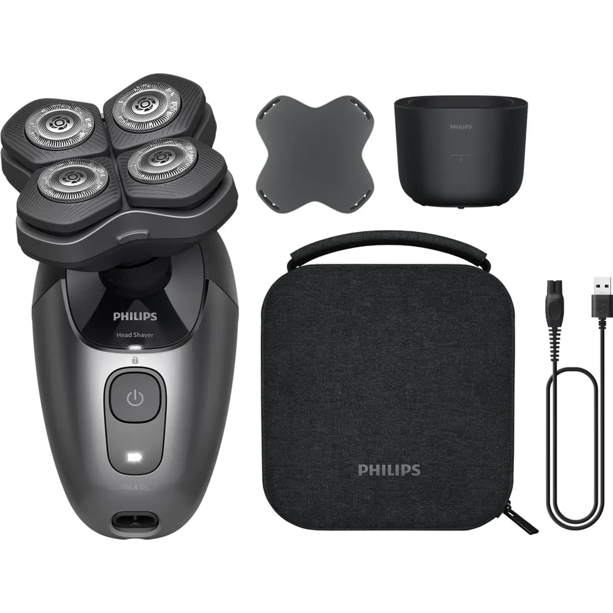 Philips Headshaver Series 7000 HS7980/15, vue de face