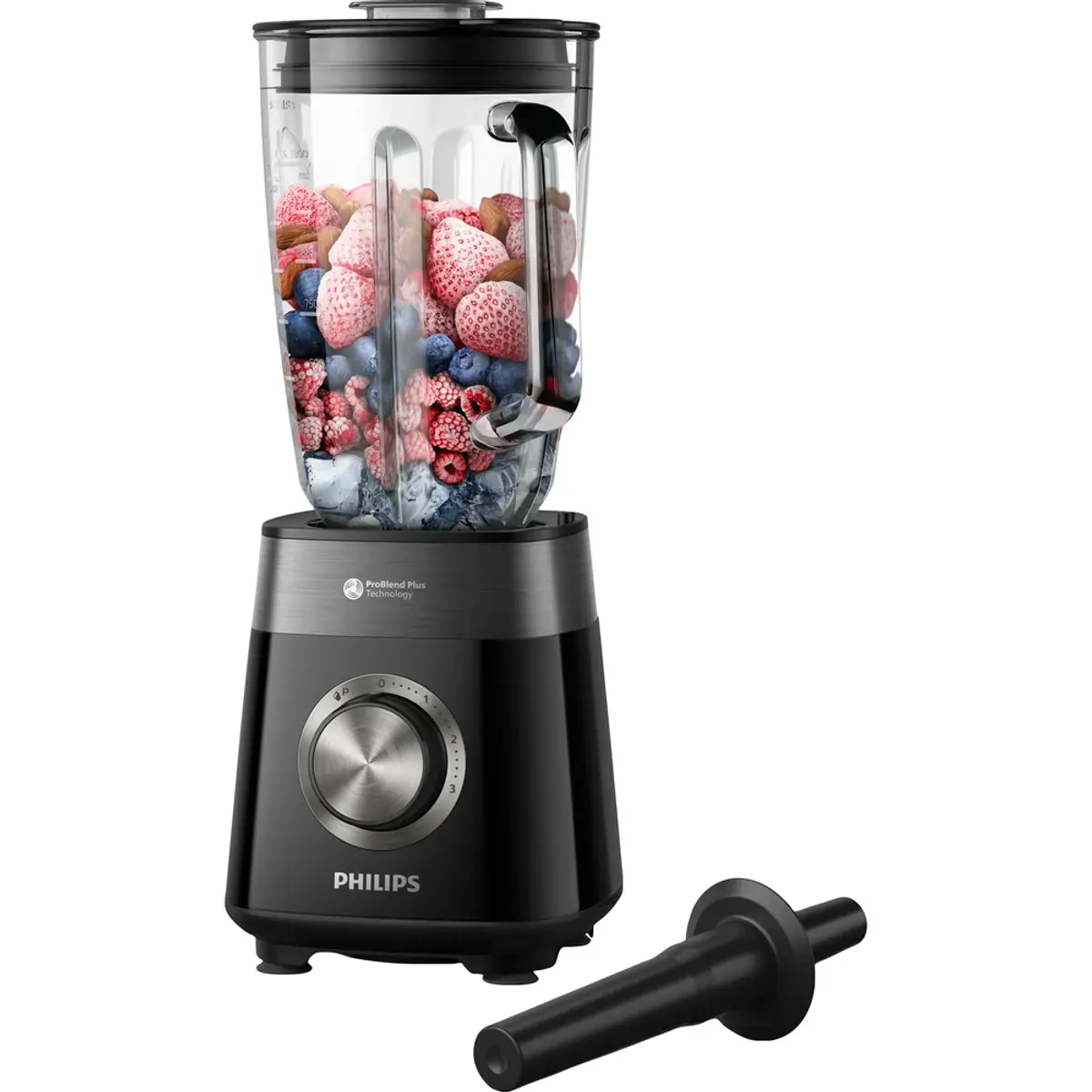Philips HR3030/00, coloris Noir, vue de face