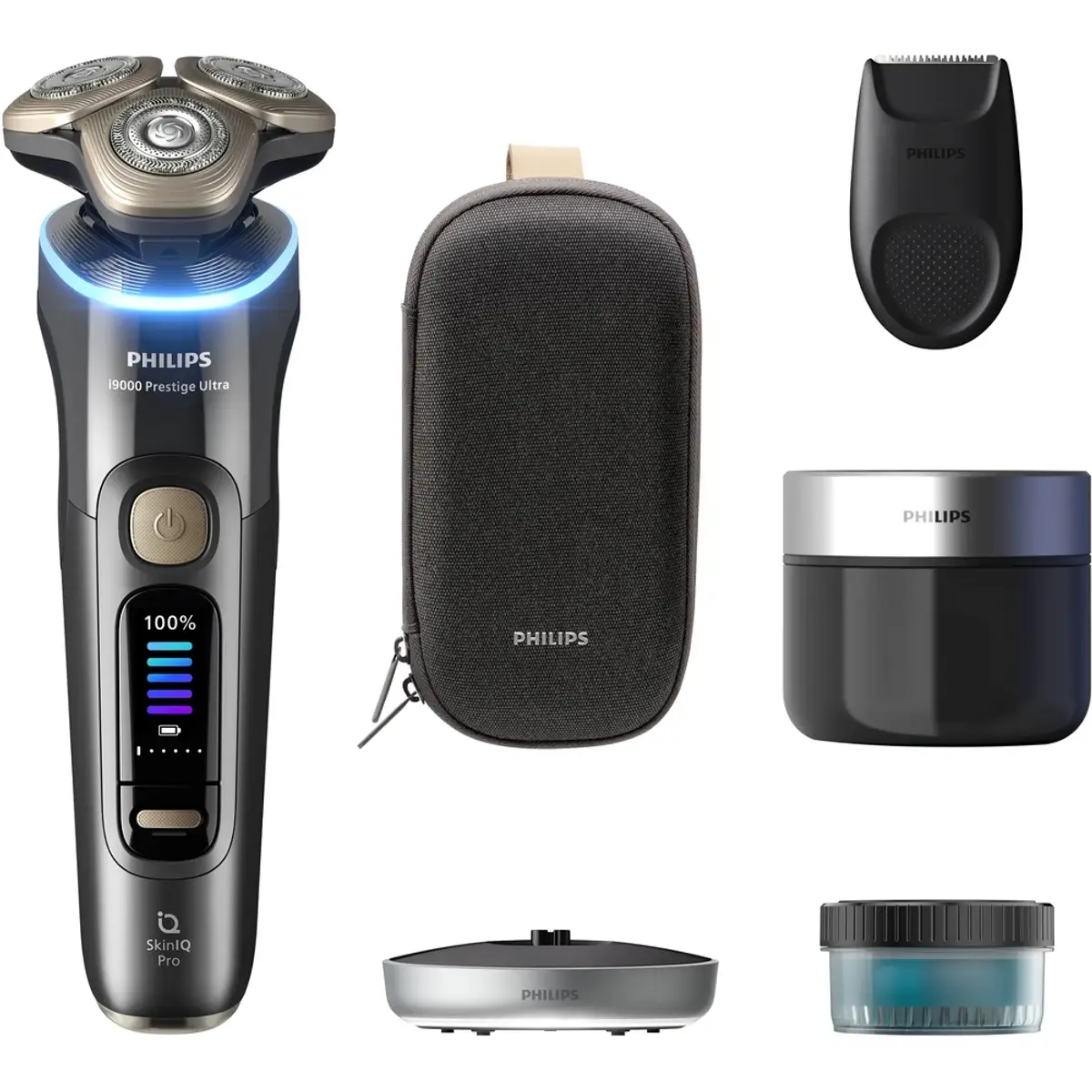 Philips Shaver i9000 Prestige Ultra XP9402/31, vue de face