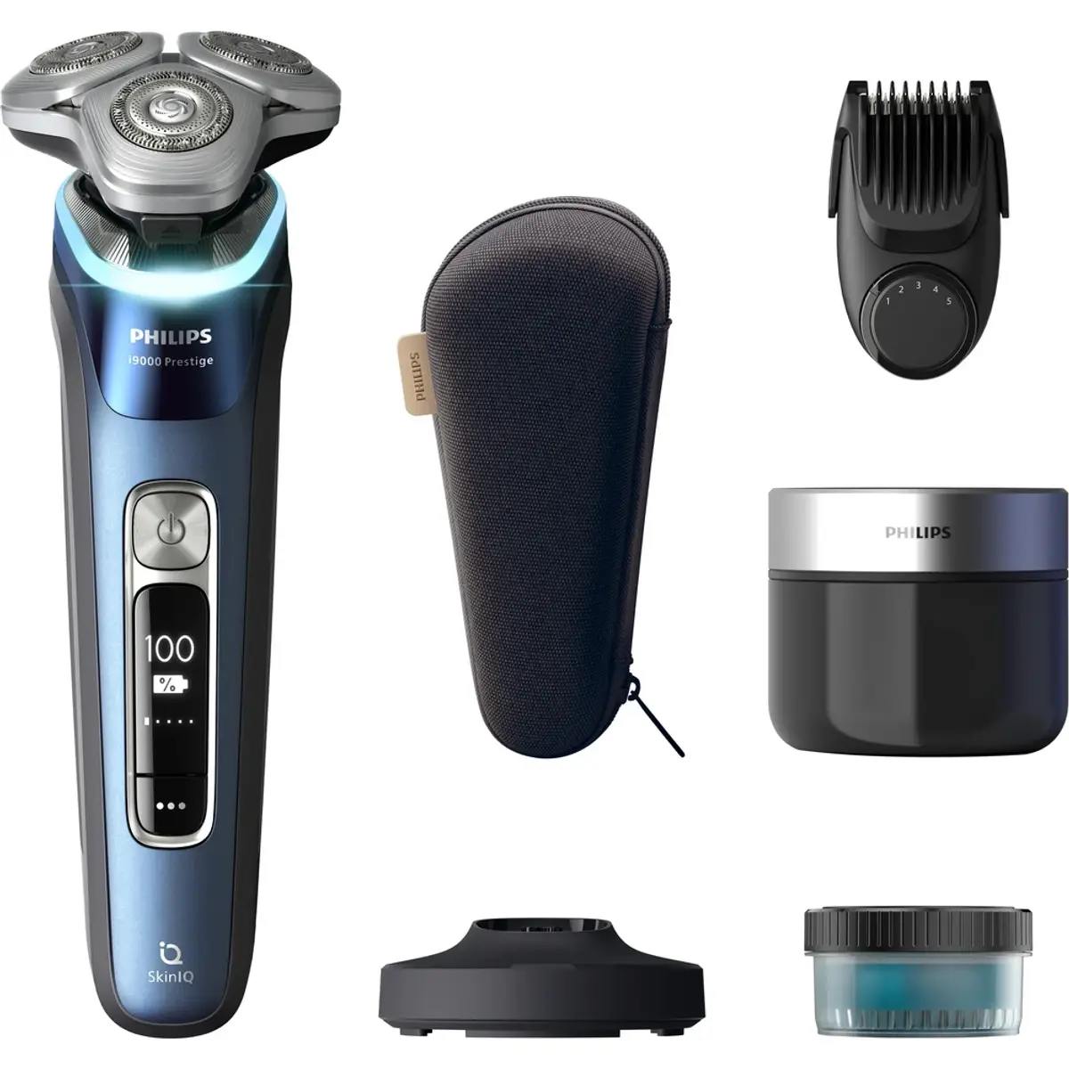 Philips Shaver i9000 Prestige XP9201/33, vue de face