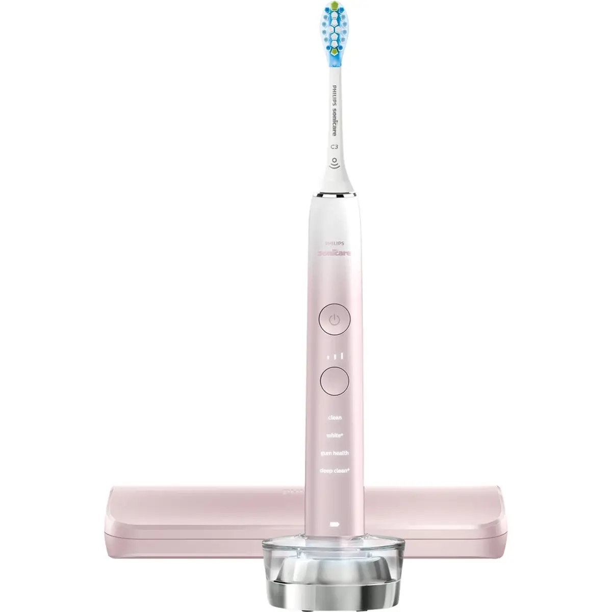 Philips Sonicare DiamondClean 9000 HX9911/84 Gradient Pink, coloris Pink, vue de face