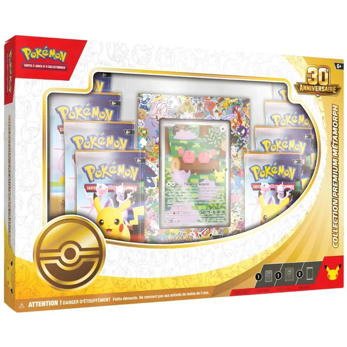 Pokémon 30e anniversaire — Coffret Premium Métamorph (FR) — Pokémon