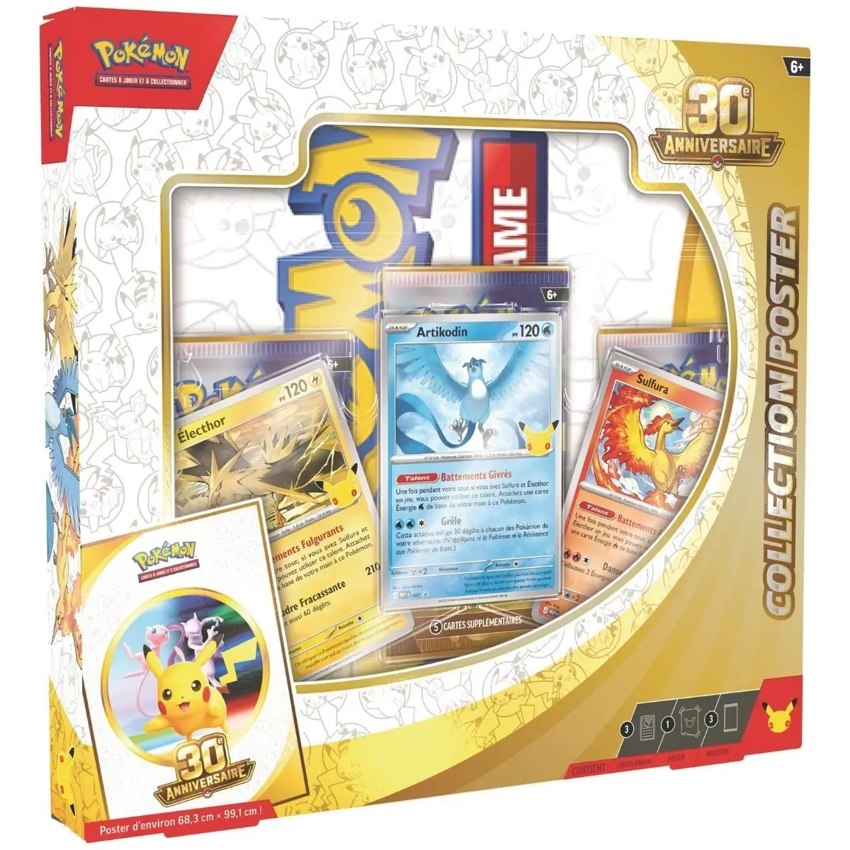 Pokémon 30e anniversaire — Collection Poster (FR) — Pokémon