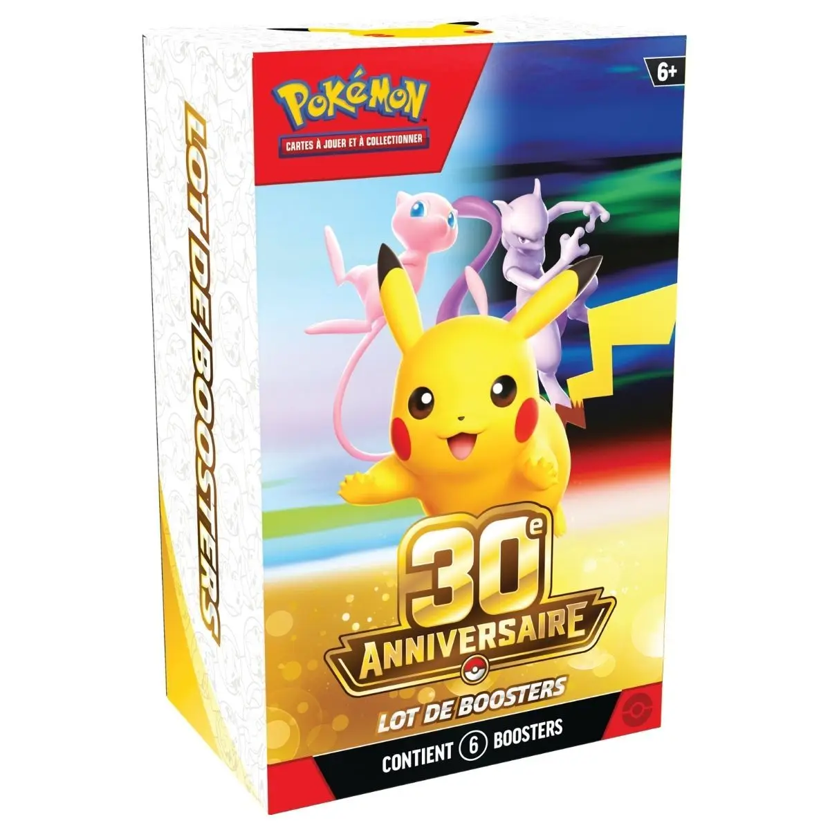 Pokémon 30e anniversaire — Pack 6 boosters (FR) — Pokémon