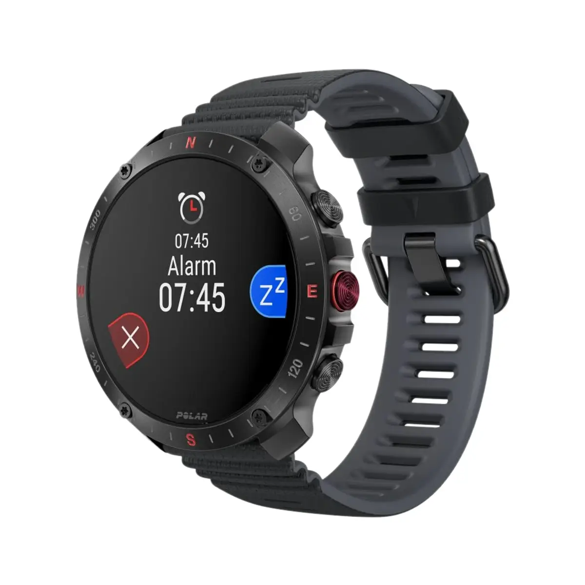 Polar Grit X 2 Pro Noir, coloris Noir, vue de face