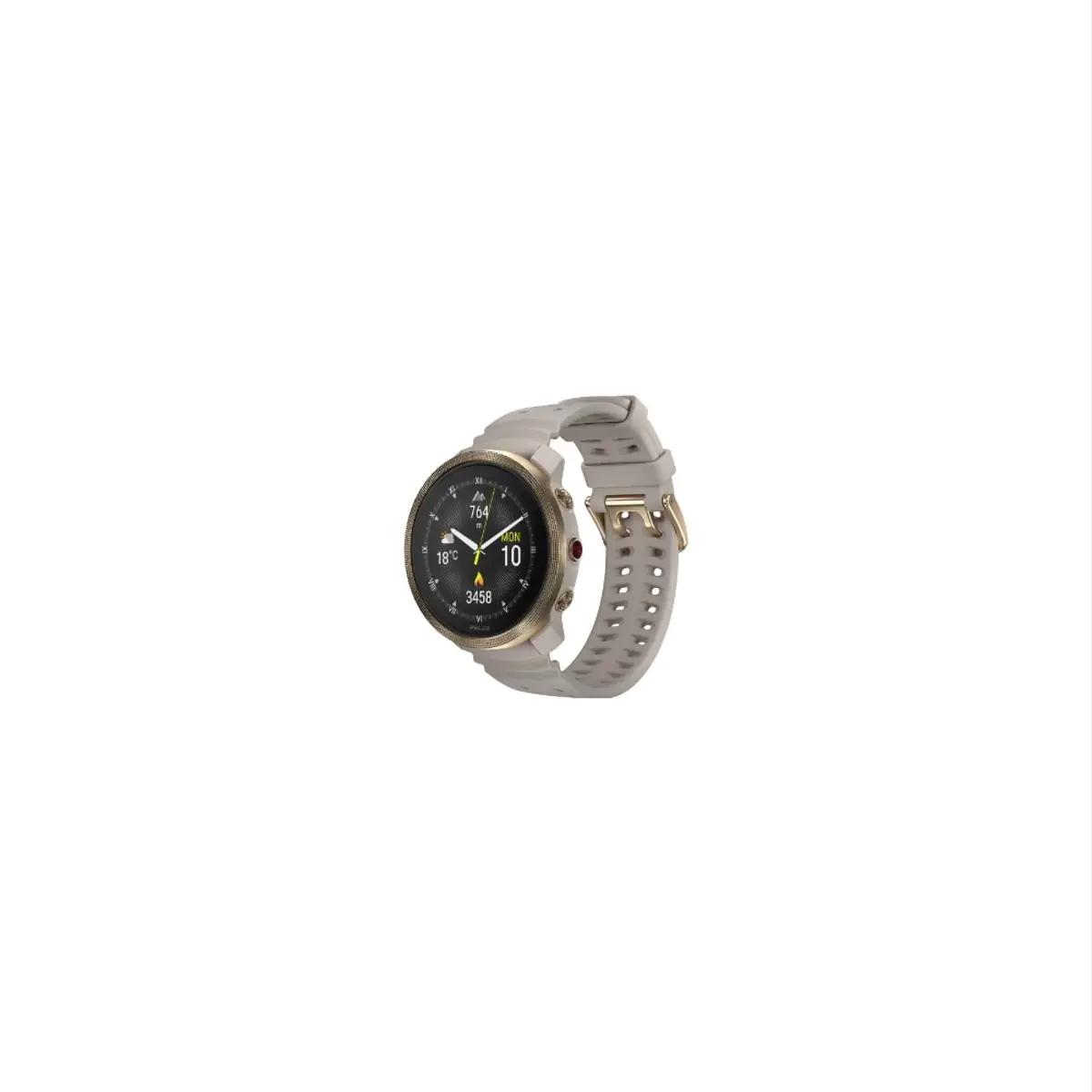 Polar Vantage M3 Or/Beige, coloris Or / Beige, vue de face