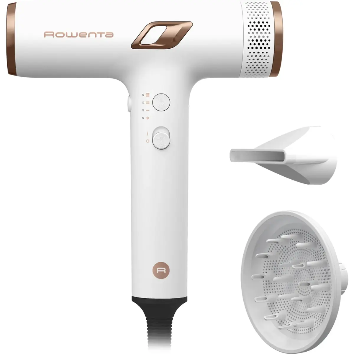 Rowenta Nano HY8140F0, coloris Blanc, vue de face