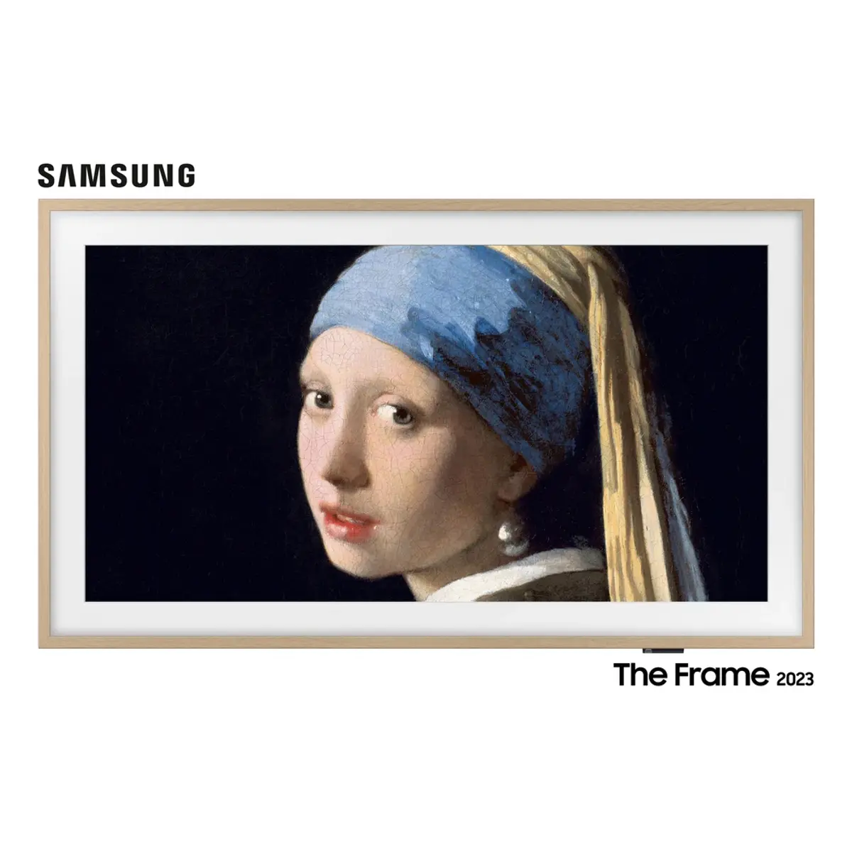 Samsung 32" The Frame LS03C (2023), coloris Noir, vue de face