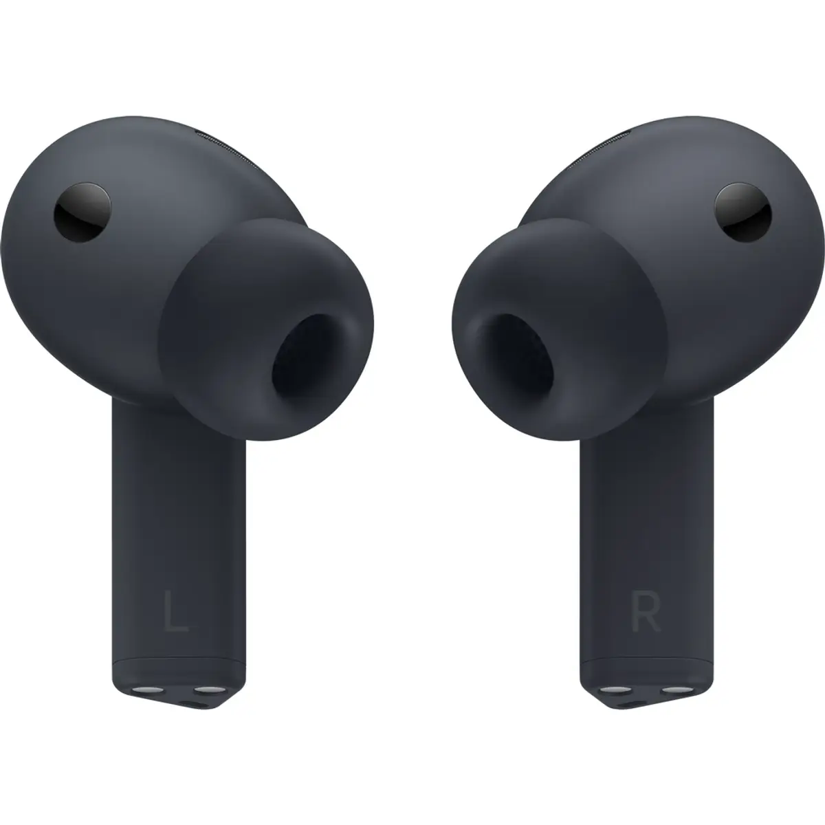 Samsung Galaxy Buds3 FE, coloris Noir, vue de face