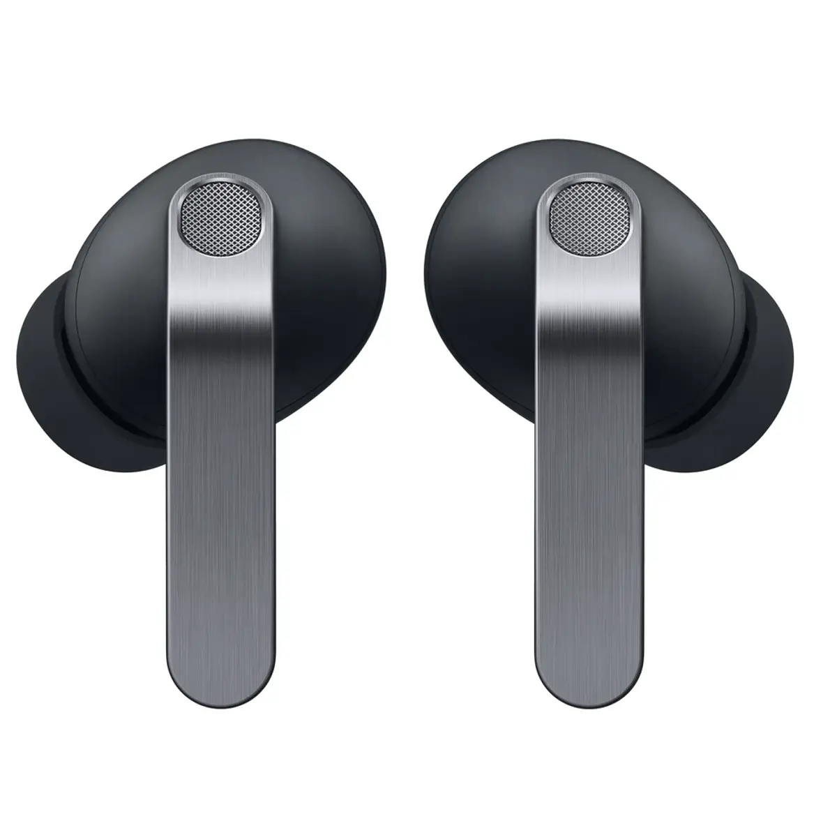 Samsung Galaxy Buds4 Pro, coloris Noir, vue de face