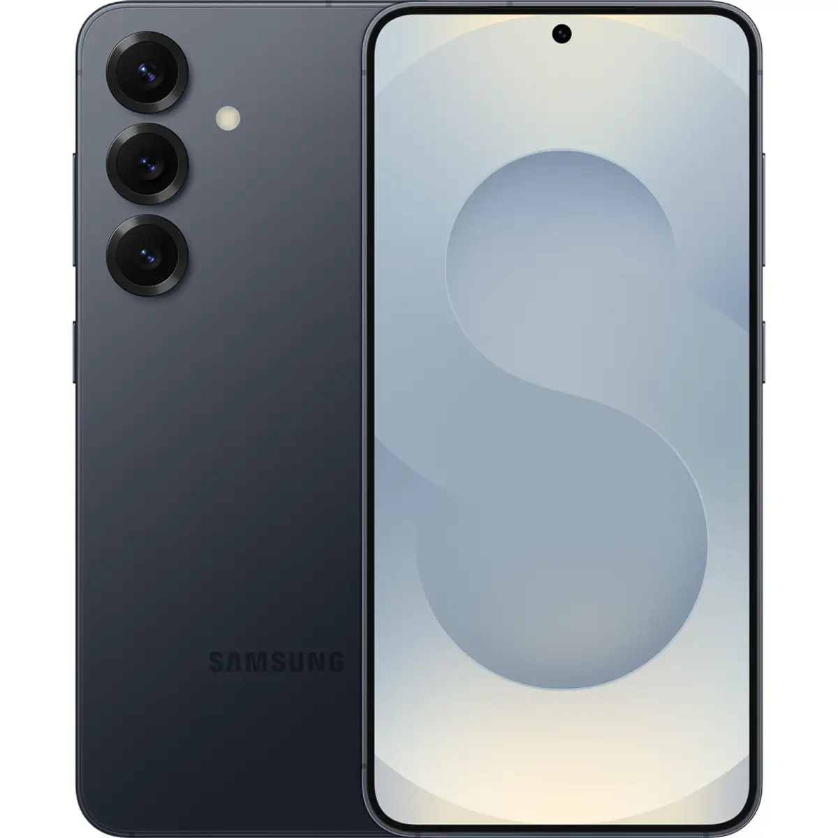 Samsung Galaxy S25 5G, coloris Noir, vue de face