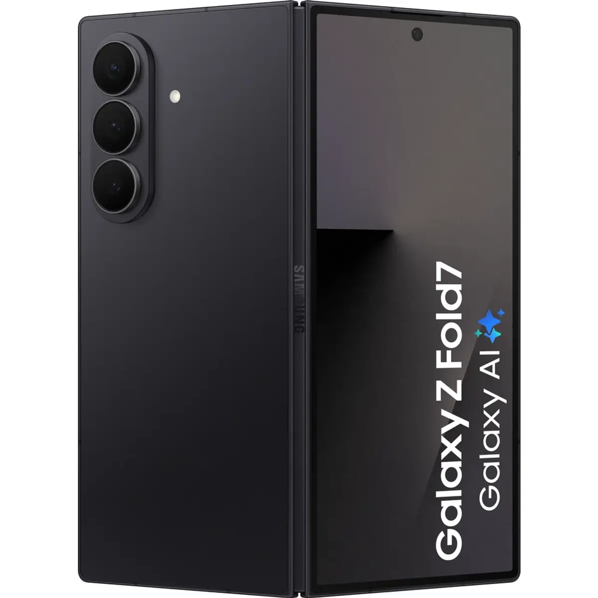 Samsung Galaxy Z Fold 7 5G, coloris Noir, vue de face