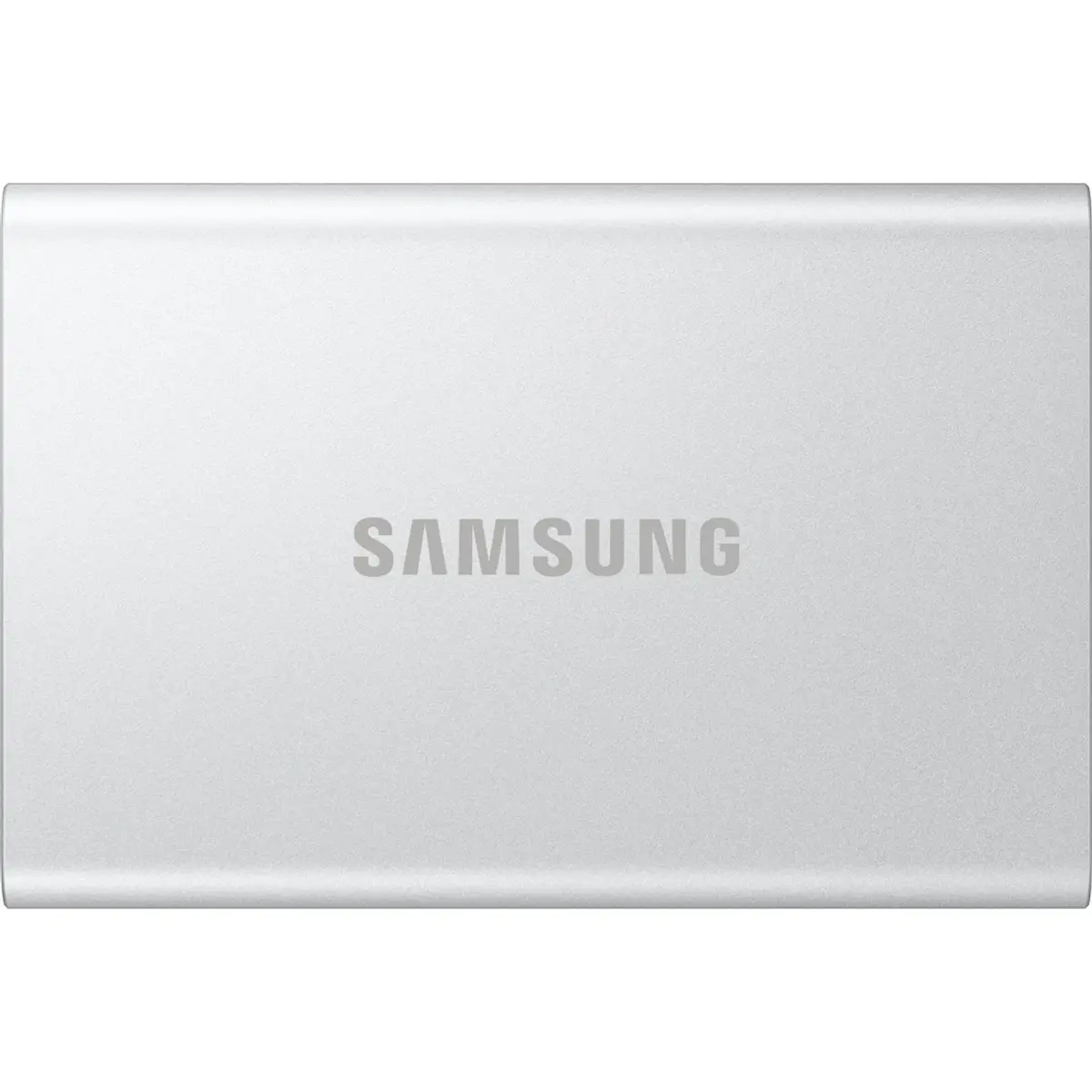 Samsung T7 Resurrected Portable SSD 1TB, coloris Argent, vue de face