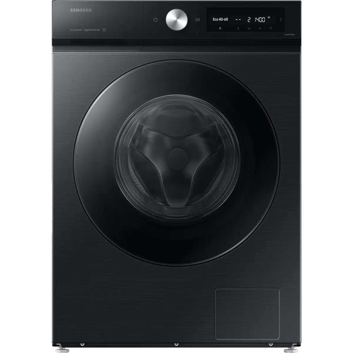 Samsung WW11DB7B34GBU3 Bespoke Super Speed, coloris Noir, vue de face