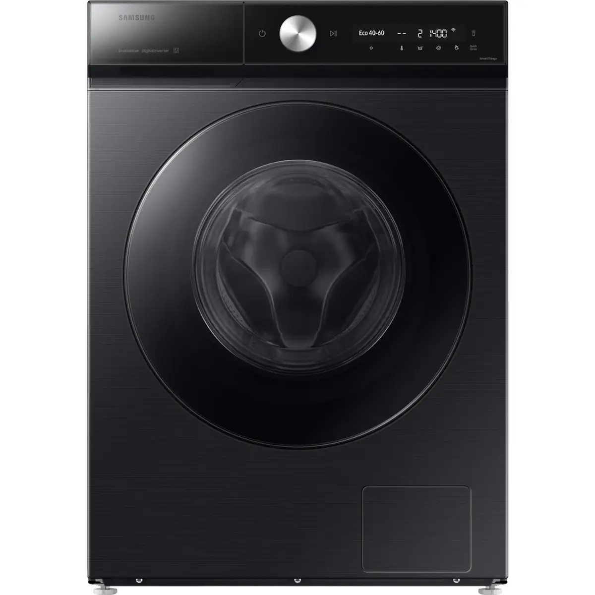 Samsung WW11DB8B95GBU3 Bespoke QuickDrive, coloris Noir, vue de face