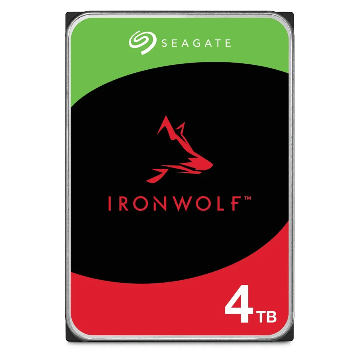 Seagate IronWolf 4 To, vue de face