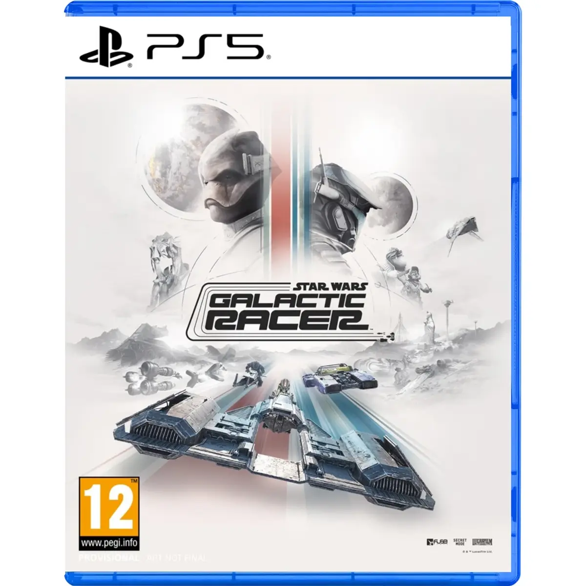Secret Mode Star Wars: Galactic Racer PS5, vue de face