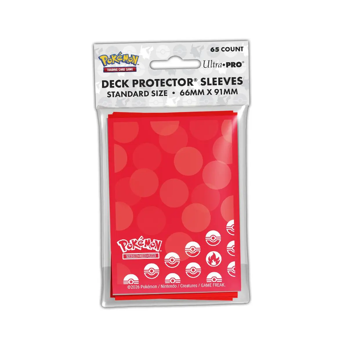Sleeve - Ultra Pro - Pokemon - Feu — Pokémon TCG