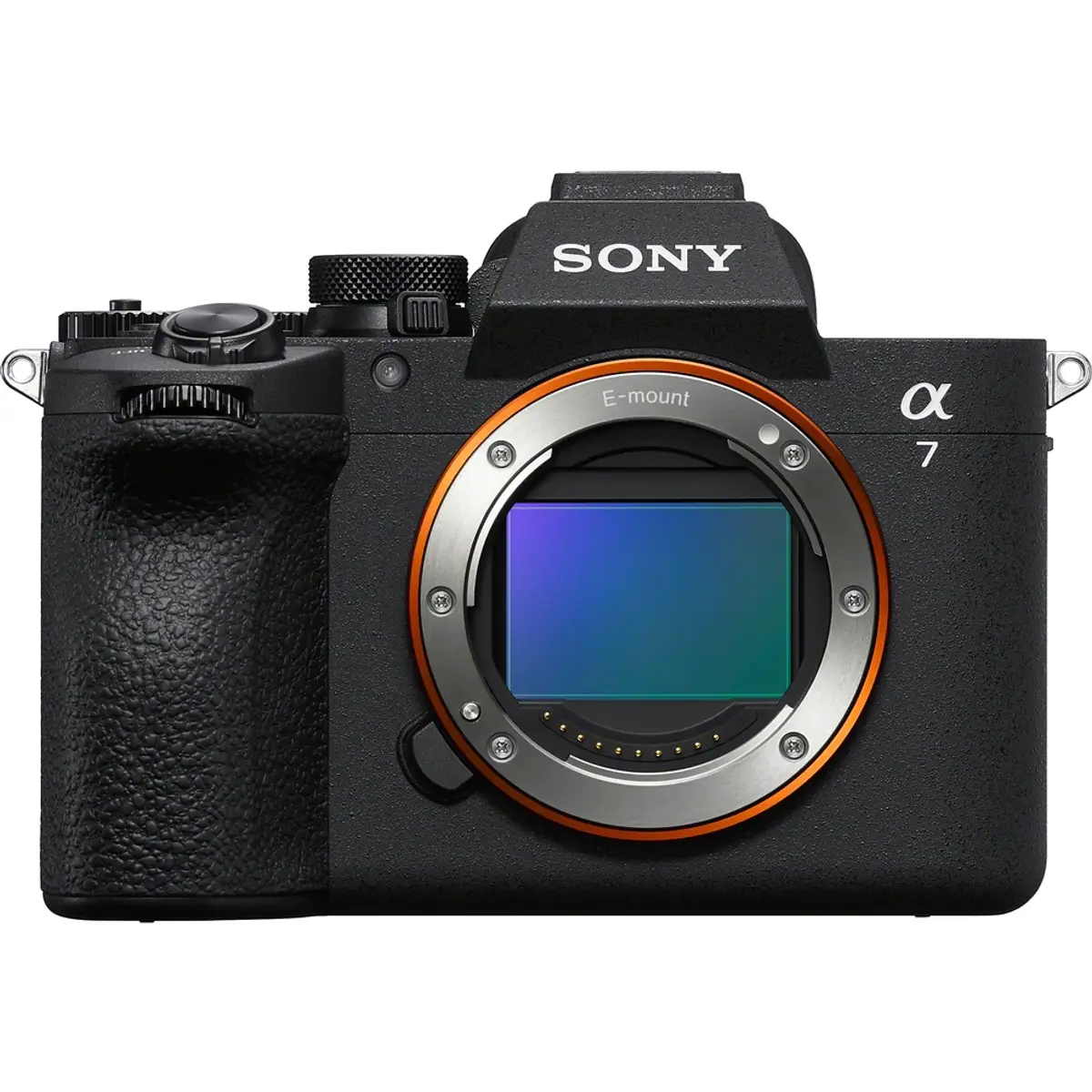 Sony A7 V Body, coloris Noir, vue de face