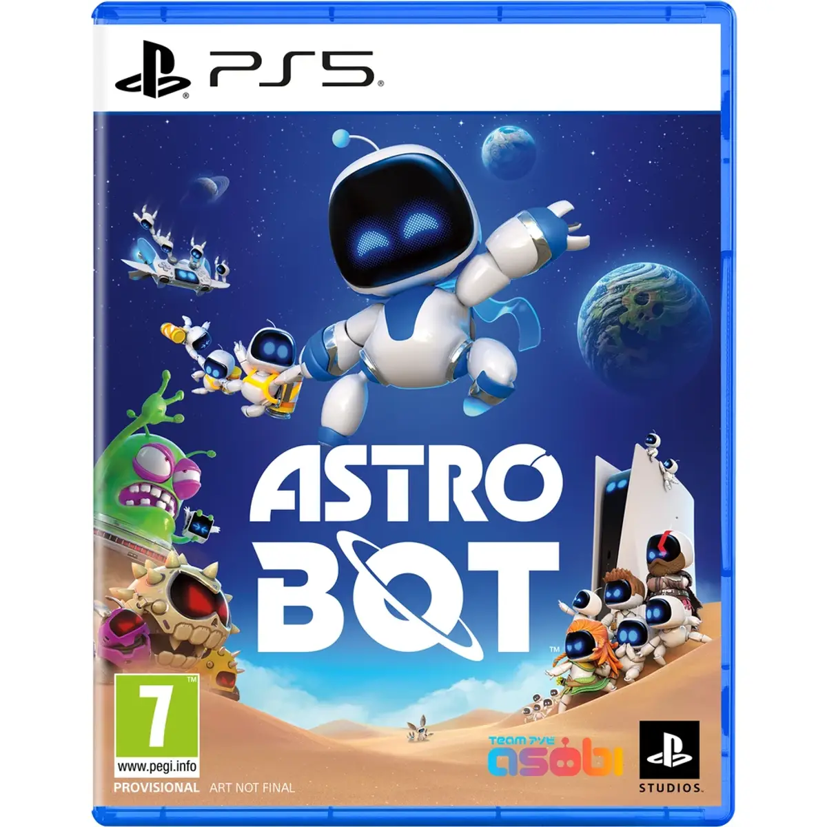 Sony Astro Bot PS5, vue de face