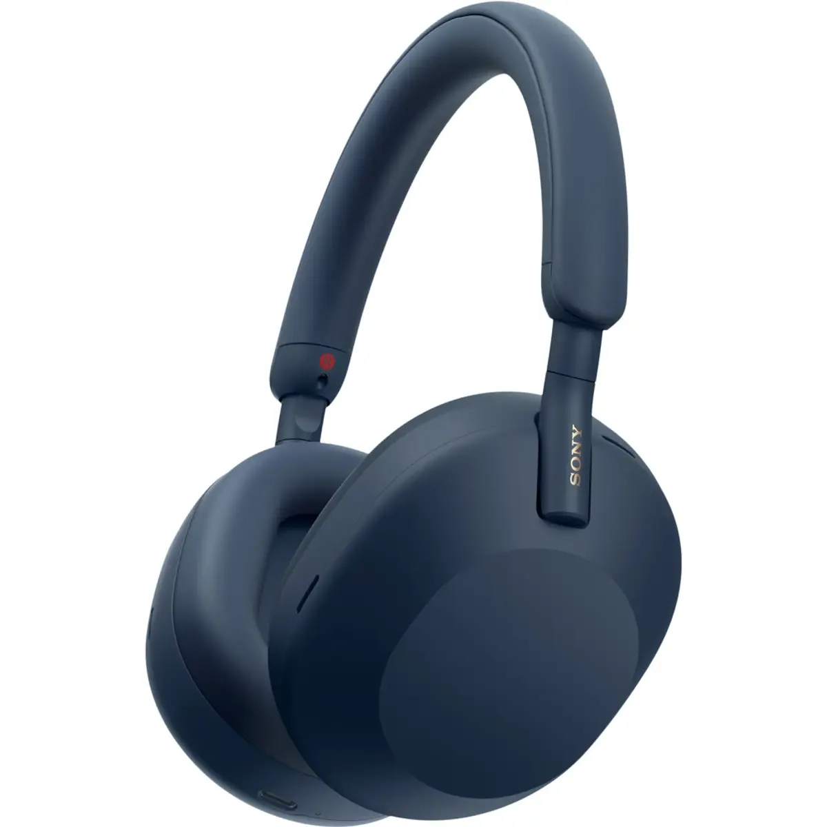 Sony WH-1000XM5, coloris Bleu, vue de face