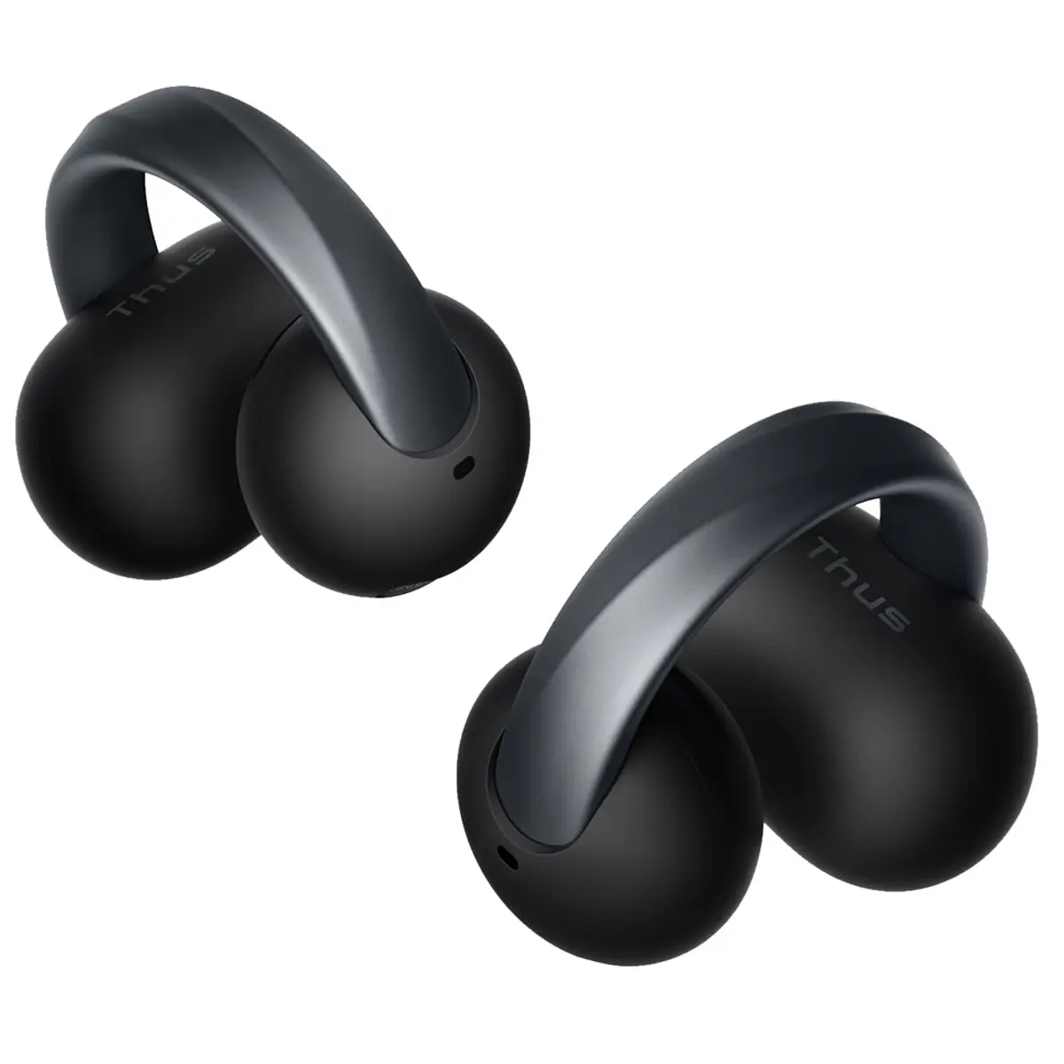 Soundcore AeroClip 2 Noir, coloris Noir, vue de face