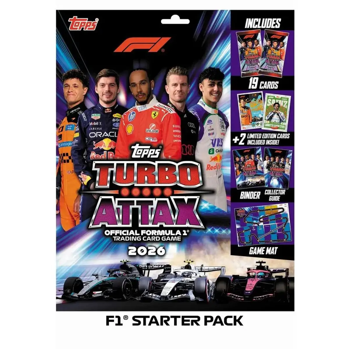 Starter Pack - Topps - Formula 1 Turbo Attax 26/27 — Autres cartes et TCG