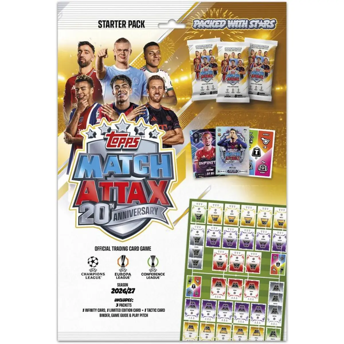 Stater Pack - Topps - Ucc Match Attax 26-27 — Autres cartes et TCG