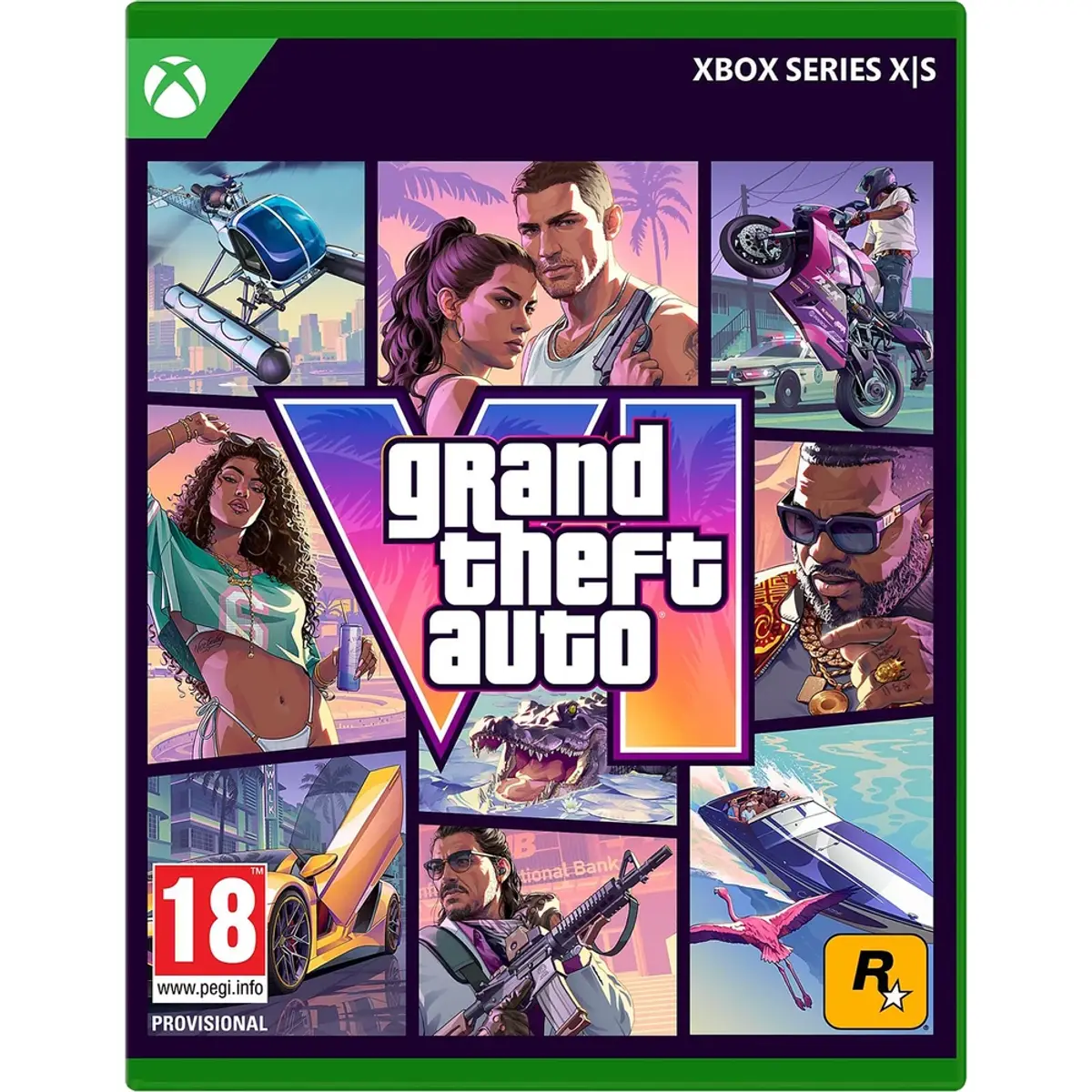 Take-Two Interactive Grand Theft Auto VI (GTA 6) Xbox Series X- Code in the Box, vue de face