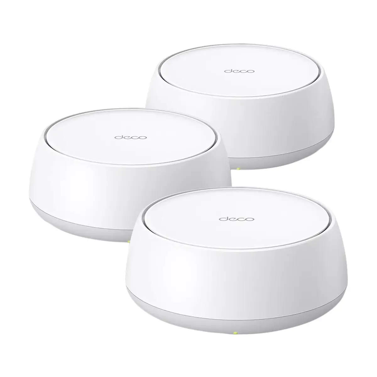 TP-Link Deco BE25 Lot de 3, coloris Blanc, vue de face