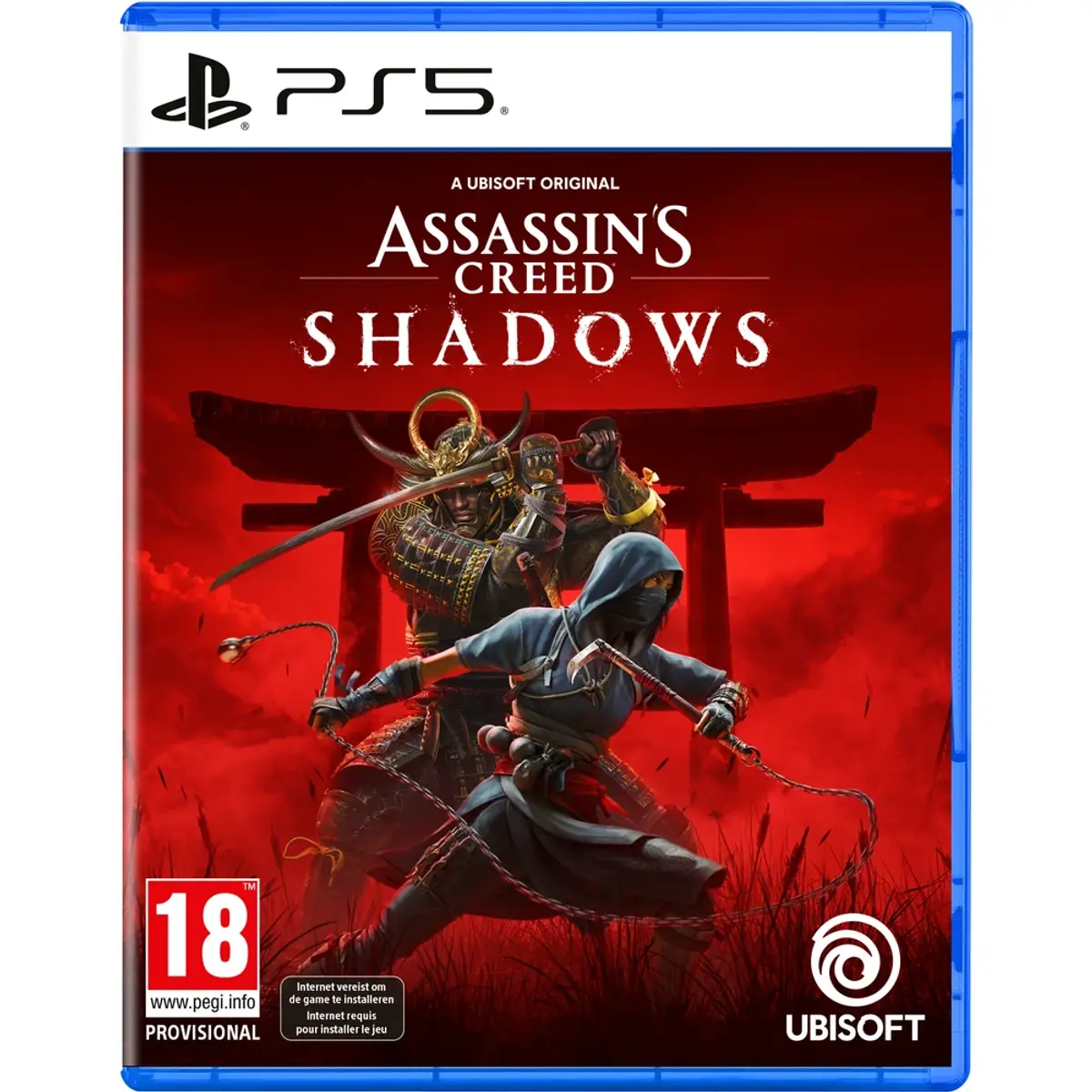 Ubisoft Assassin's Creed Shadows PS5, vue de face