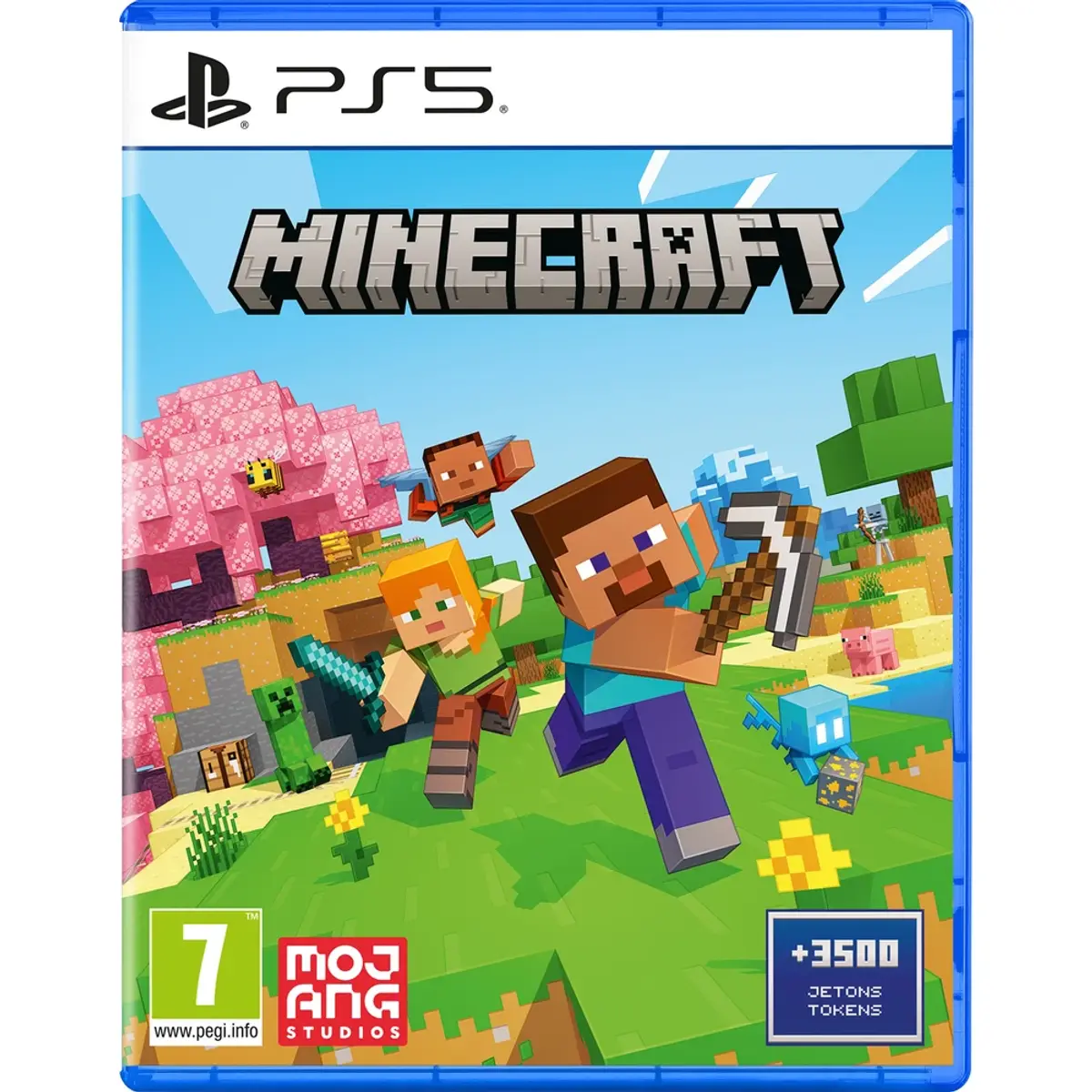 Xbox Game Studios Minecraft PS5, vue de face