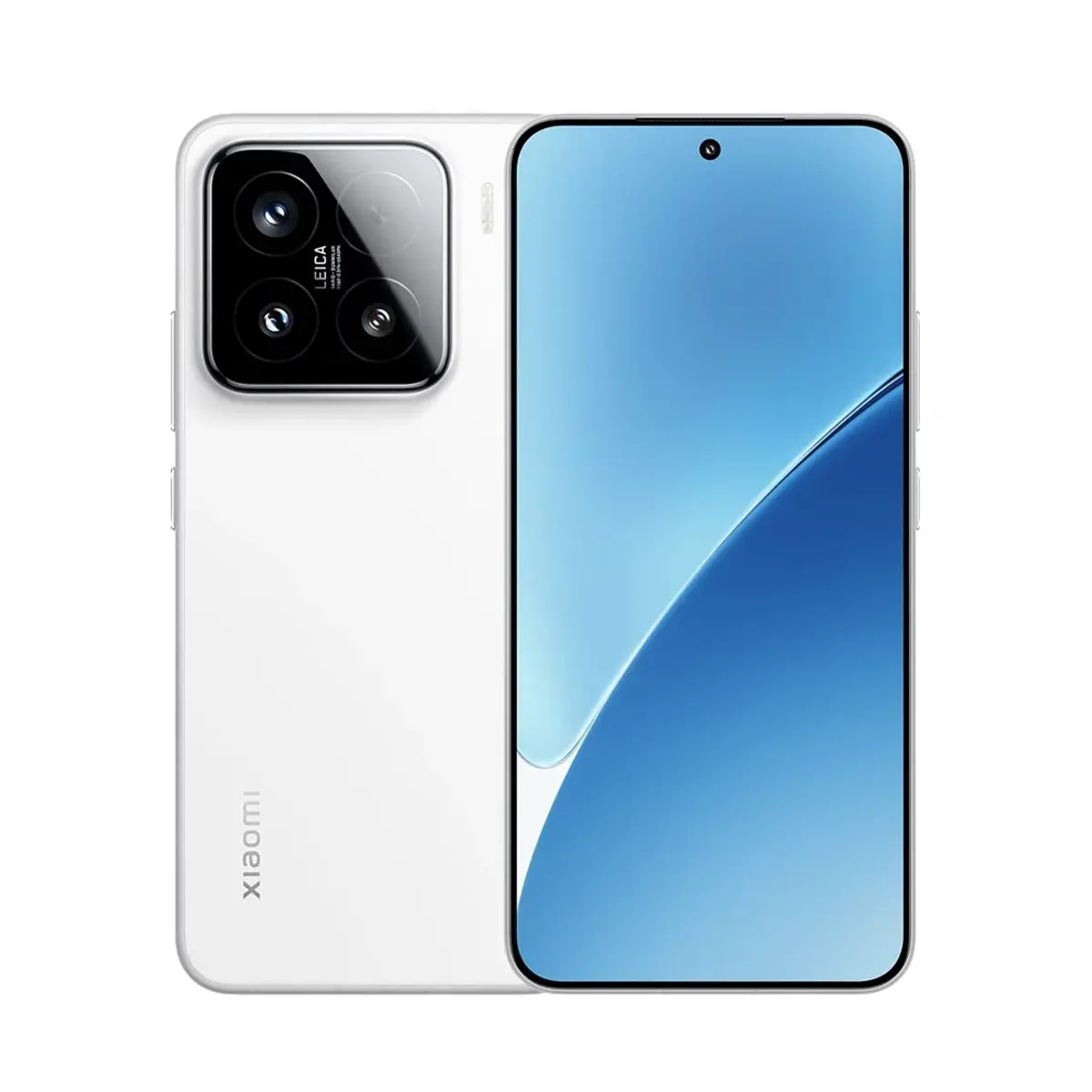 Xiaomi 15 512 Go Blanc 5G, coloris Blanc, vue de face